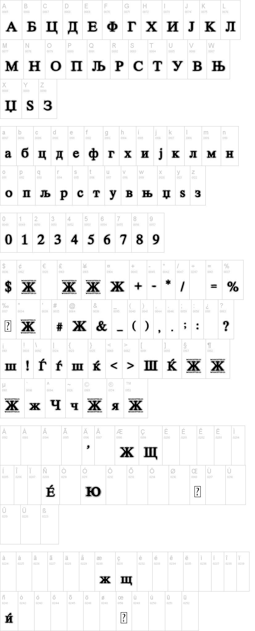 Cirilico Font