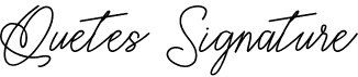 Quetes Signature