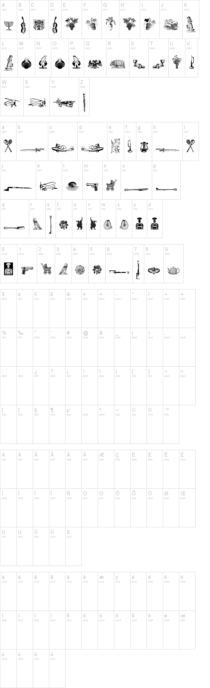 Cornucopia od Dingbats Six