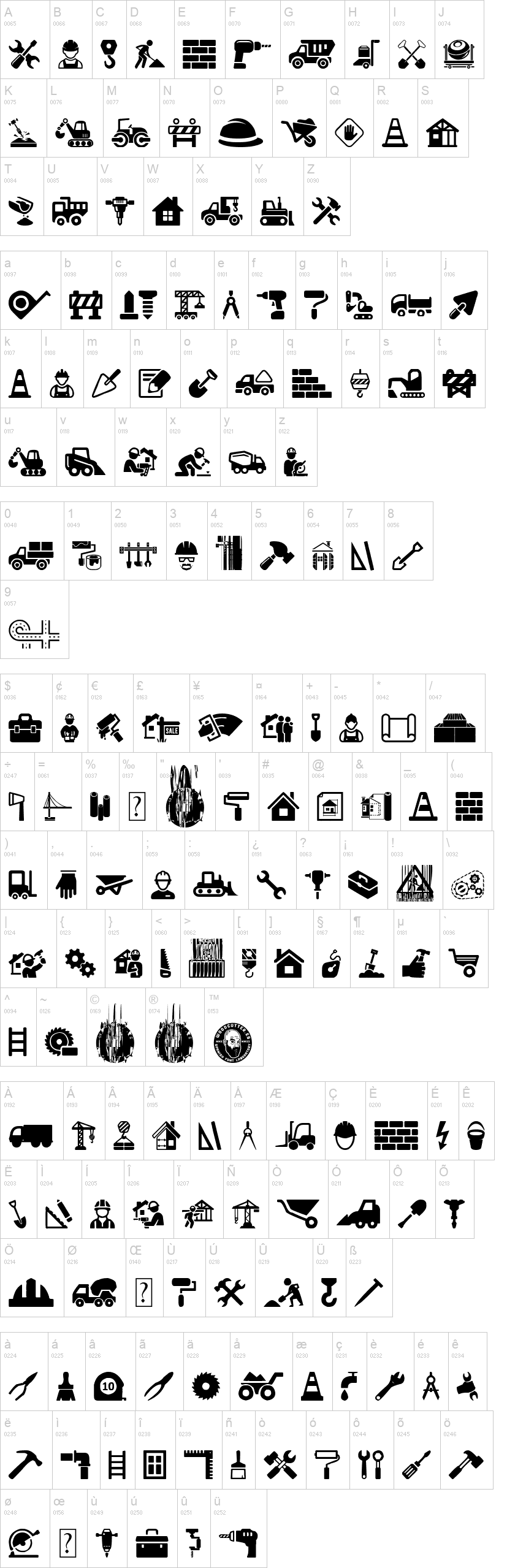 Construction Icons