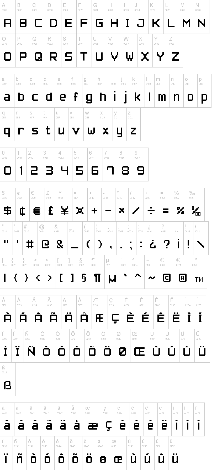 Pixel Font7