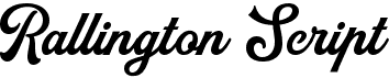 Rallington Script