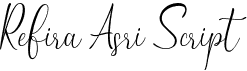 Refira Asri Script