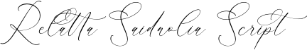 Relatta Saidnolia Script