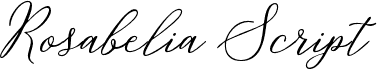 Rosabelia Script