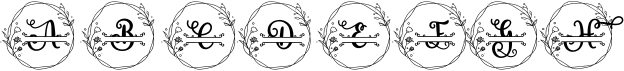 Rose Monogram