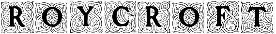 Roycroft Initials