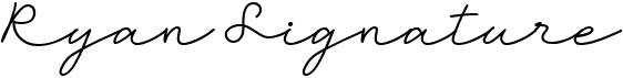 Ryan Signature