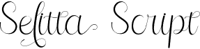 Selitta Script