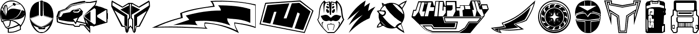 Sentai 30 Dingbats