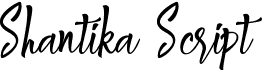 Shantika Script