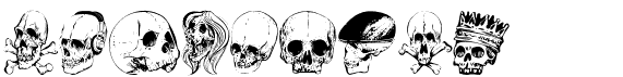 Skull Font