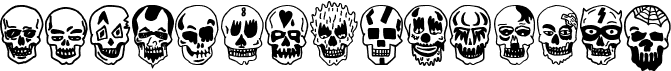 Skulls Party Icons