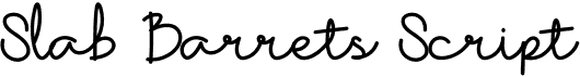 Slab Barrets Script