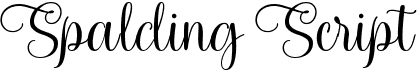 Spalding Script