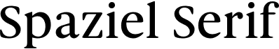 Spaziel Serif