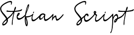 Stefian Script