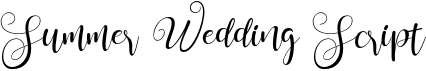 Summer Wedding Script