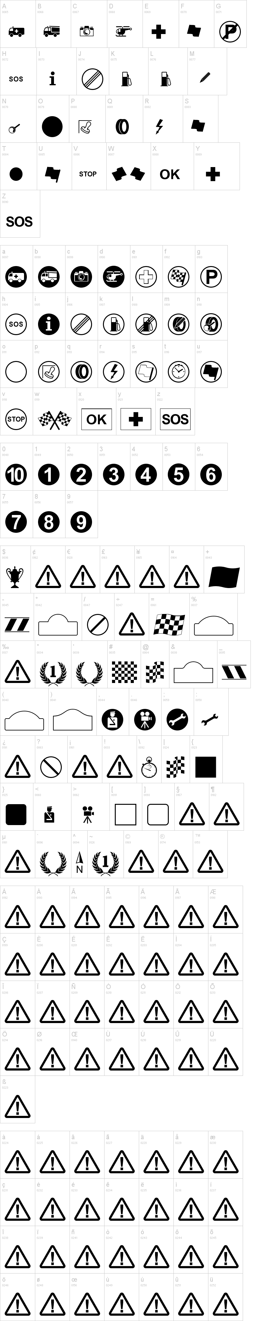 Rally Symbols