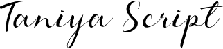 Taniya Script