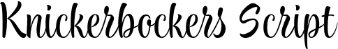 TT Knickerbockers Script