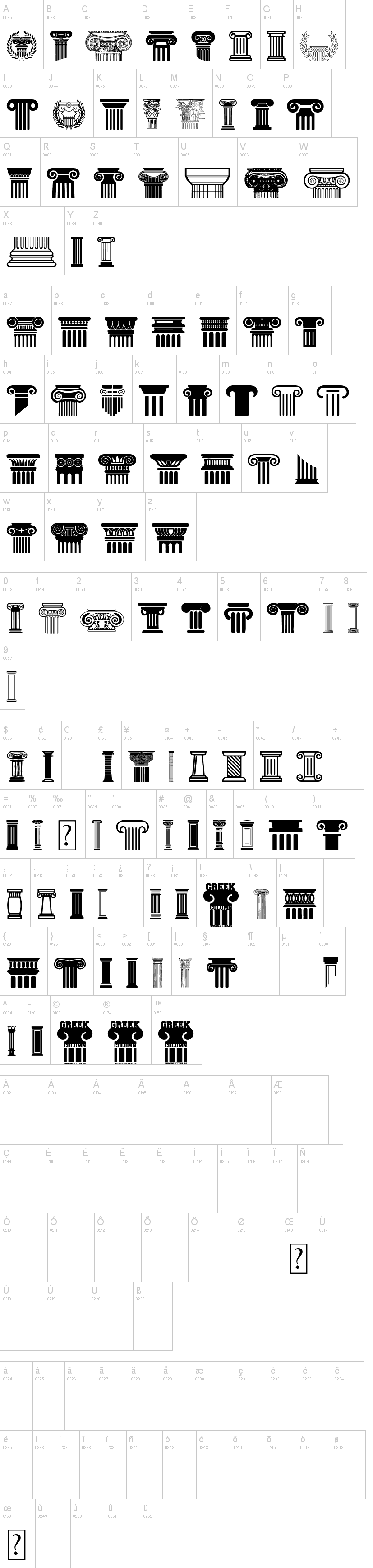 Greek Column