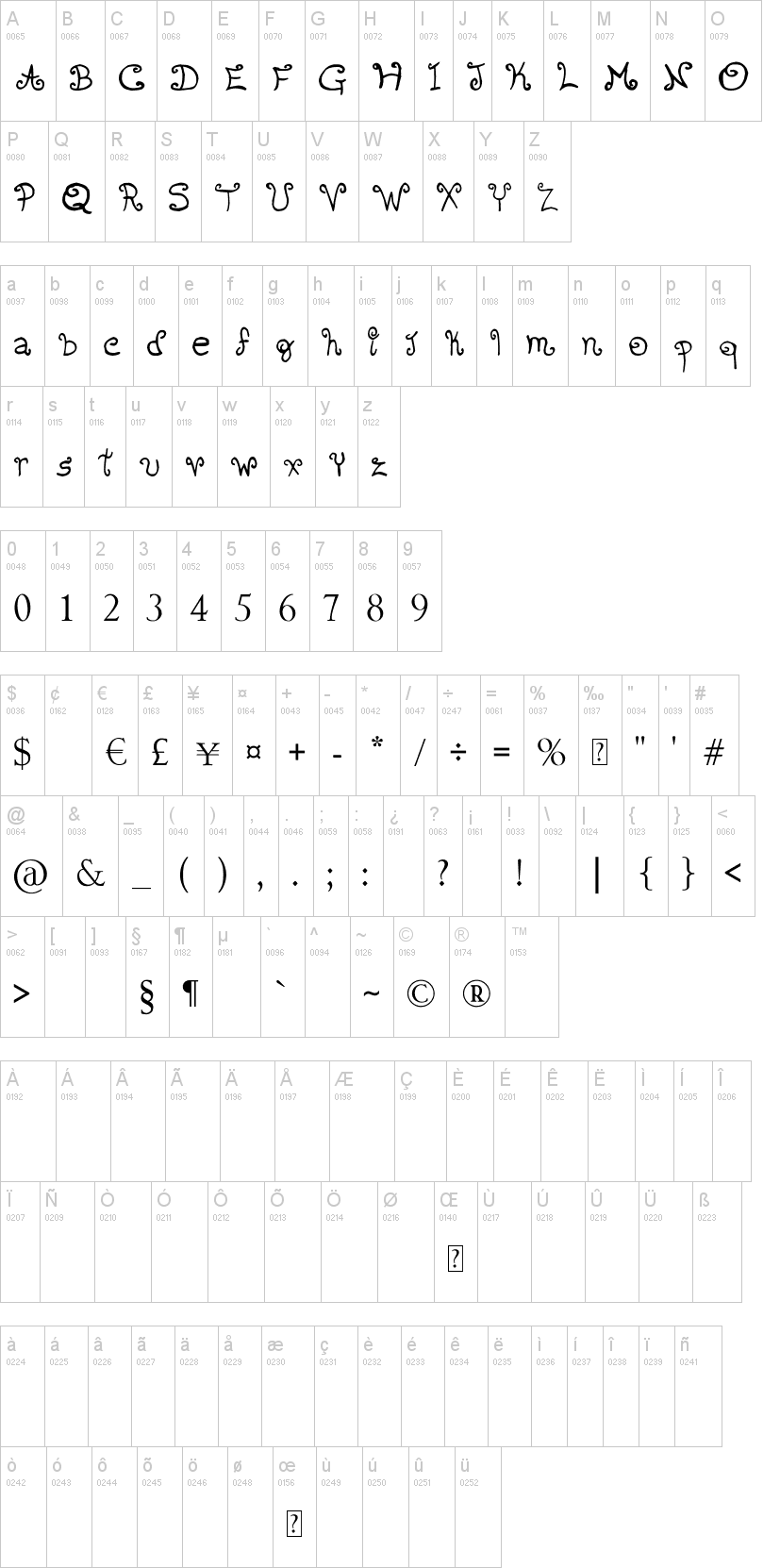 Romantic Font 2