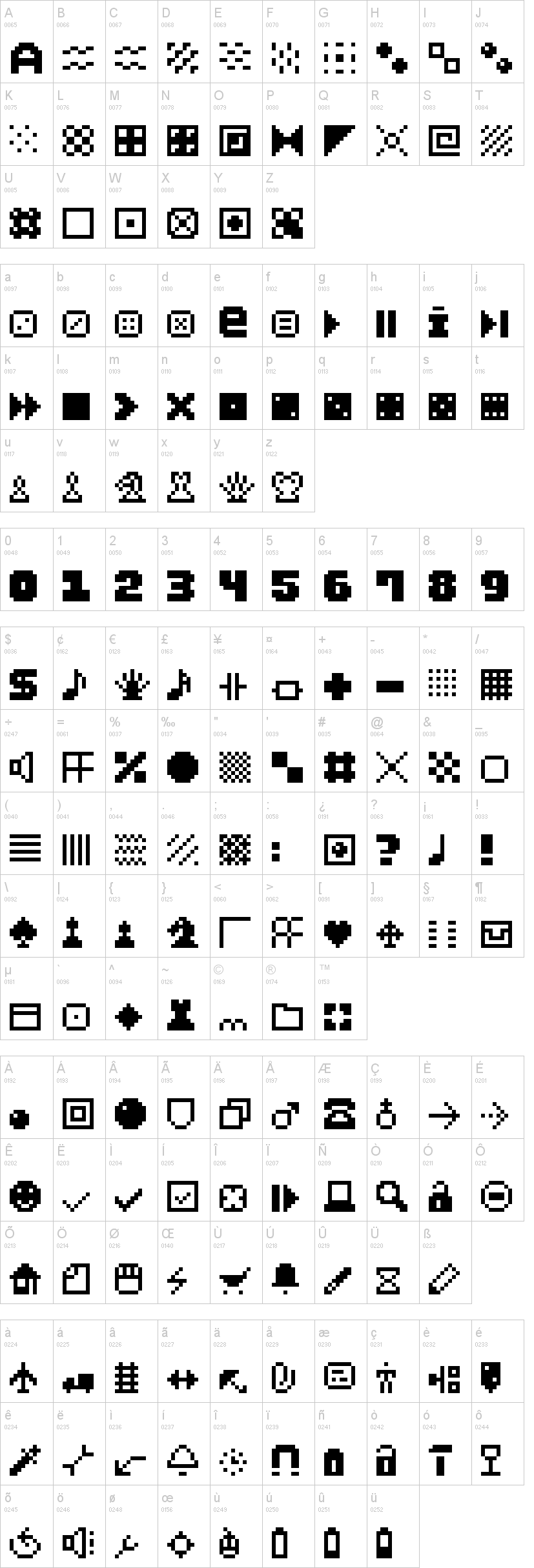 Pixel Dingbats-7