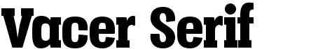 Vacer Serif