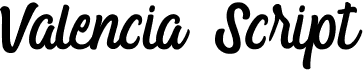 Valencia Script