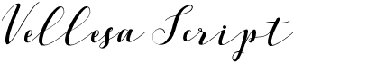 Vellesa Script