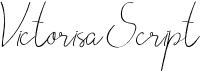 Victorisa Script