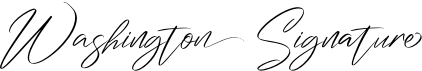 Washington Signature