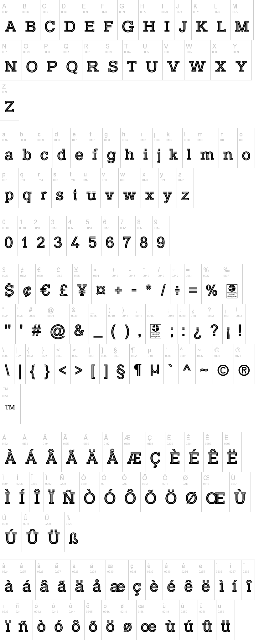 Typo Slab Inline