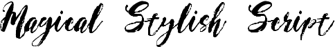 Magical Stylish Script